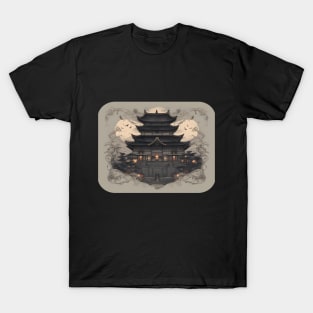 Old Mysterious Japanese Castle T-Shirt